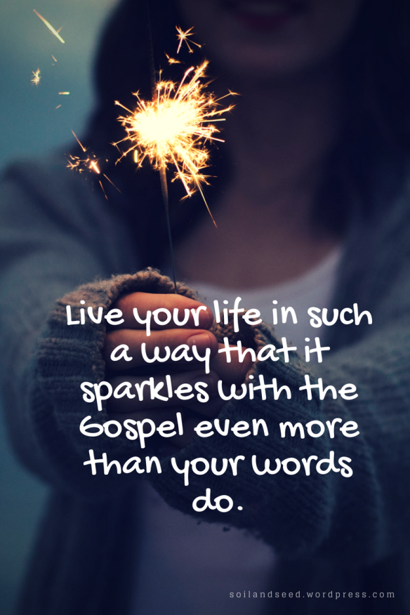 Sparkle with the Gospel